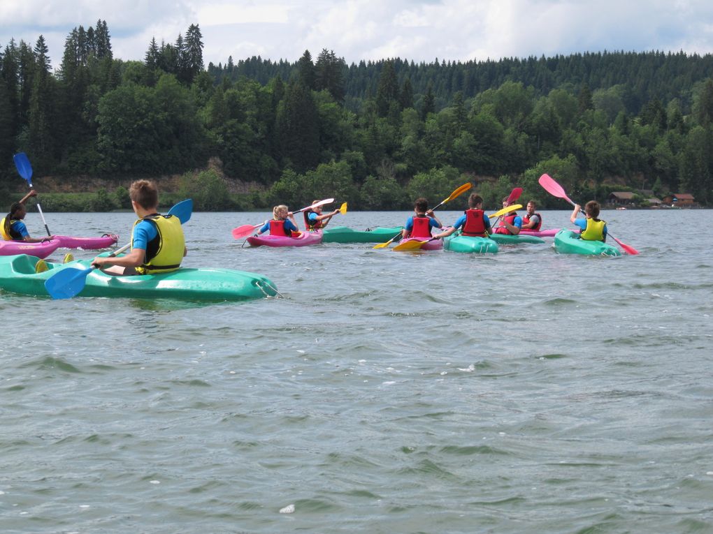 Sortie Kayak pour le groupe 4 le lundi après-midi