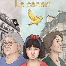 Mon premier roman graphique : "Le canari" de Constance Lagrange...