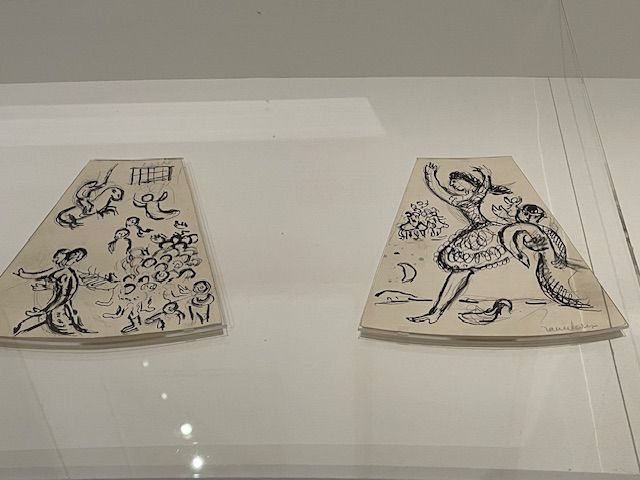 Chagall à l'œuvre au Centre Pompidou
