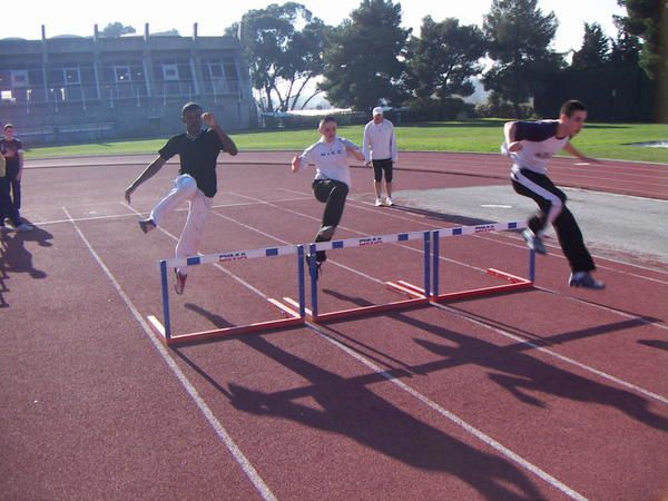 L'activité athlétisme fait partie des propositions sportives du chantier école, avec le NCAA