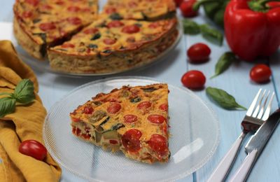 CLAFOUTIS LÉGER AUX LÉGUMES DU SOLEIL