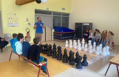 Un stage de jeux d'échecs réussi