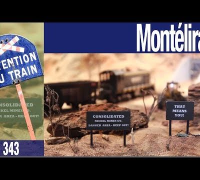 Consolidated Nickel Mine Co - un réseau à l'échelle Ho, présenté à Montélirail