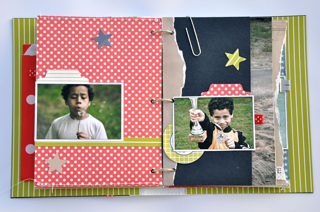 projets de scrap réalisés par Icenalys pour la Marque Swirlcards