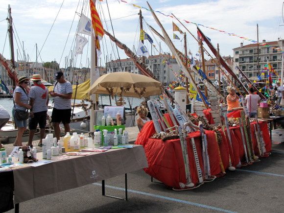 Les visiteurs sont à la fête.