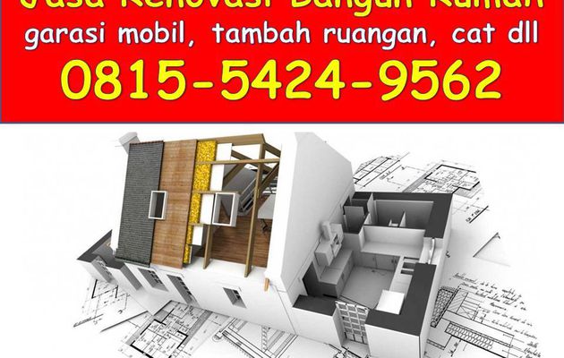 0815.5424.9562 Jasa Renovasi Rumah Surabaya