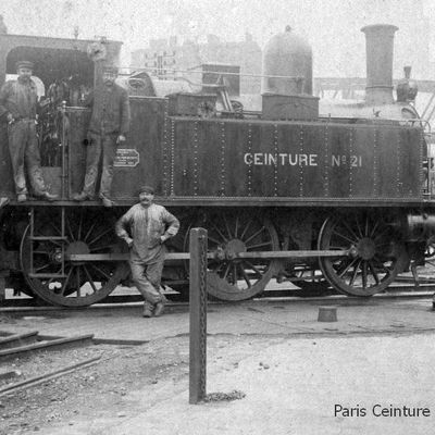  Paris ceinture l'ancien dépôt des locomotives