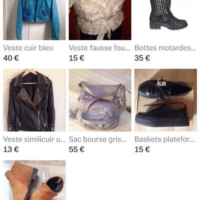 Tictail du nouveau dans ma boutique/vide dressing 