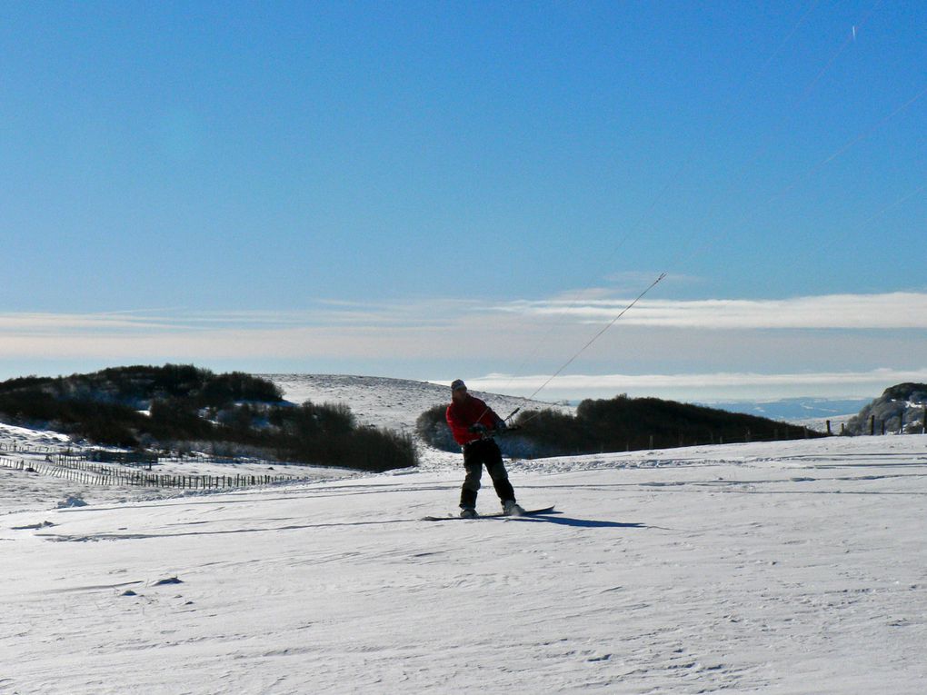 Snowkite à Bonnecombe