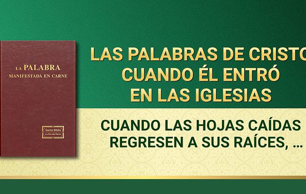 La Palabra de Dios | Cuando las hojas caídas regresen a sus raíces, lamentarás todo el mal que has hecho