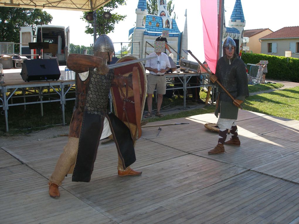 Une petite anim' sympa pour une fête de quartier à Villefontaine...