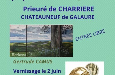 Une nouvelle expo à Charrière
