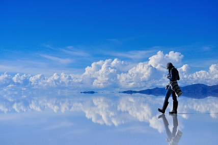 Salar De Uyuni in the Potosí and Oruro departments of southwest Bolivia