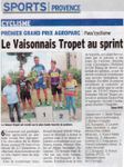 Victoire d'Olivier en pass à Montfavet ( Presse )