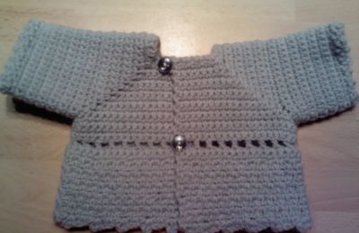 Brassière au crochet