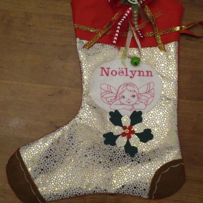 Cartes et bottes de No?l fait maison