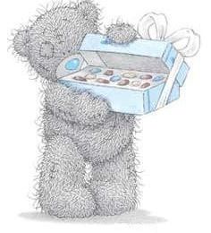 Tatty Teddy - Chocolat - Cadeau - Render - Tube - Gratuit