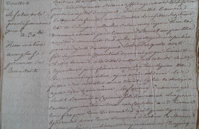 Document : Contrat de mariage BERNARD-DOULET 1751