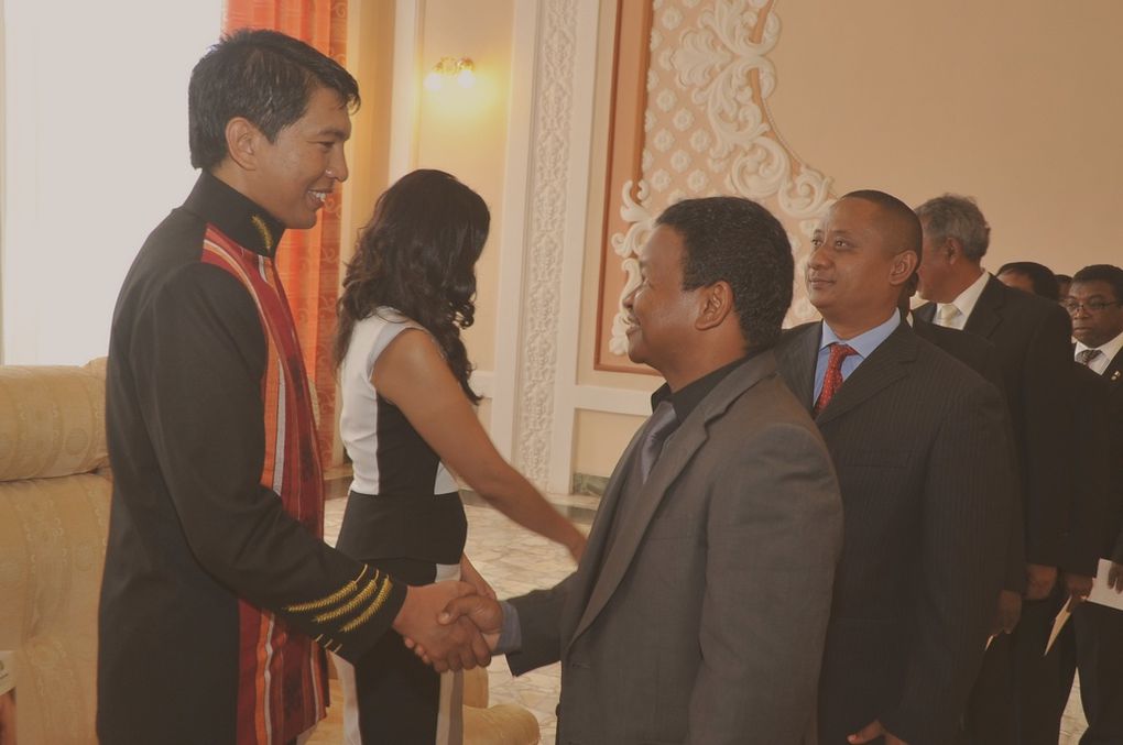 Cérémonie de présentations de vœux des corps constitués au couple présidentiel, Mialy et Andry Rajoelina. Partie 3. Photos : Harilala Randrianarison