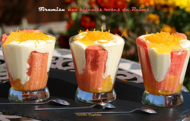 ^^Tiramisu aux biscuits roses, suprêmes d’orange & marc de champagne^^