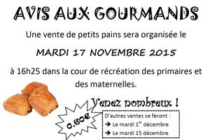 Vente de Petits pains