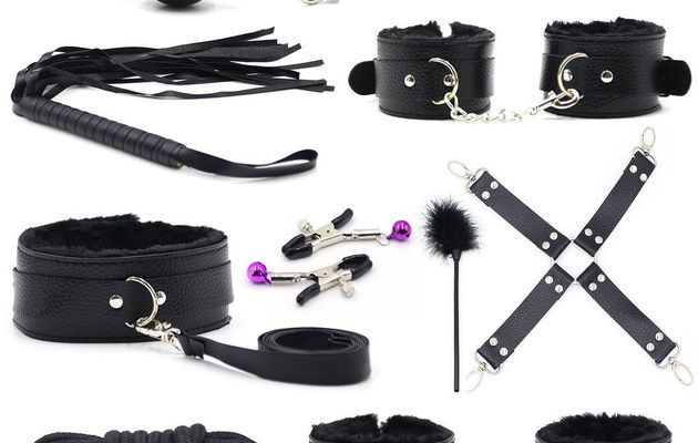 10 Jouets Kits du SM Erotique Lady 