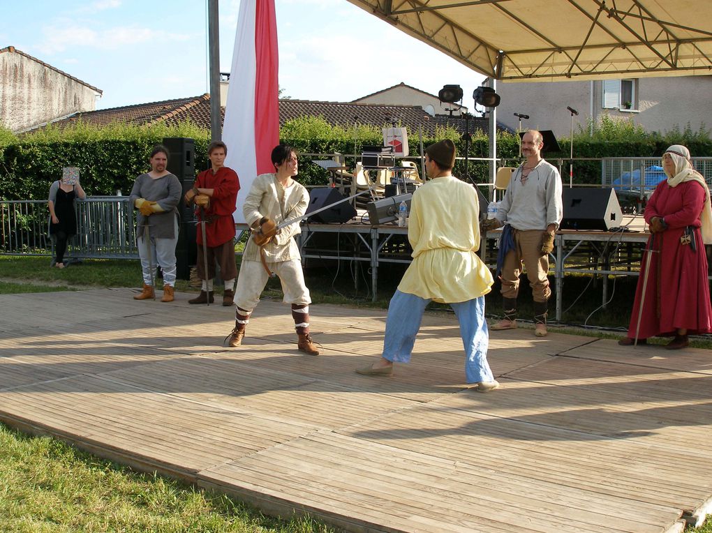 Une petite anim' sympa pour une fête de quartier à Villefontaine...