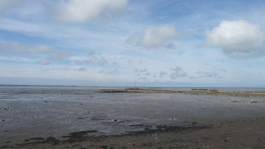 Pique-nique en attendant que la mer baisse pour passer le Gois et rejoindre l'ile de Noirmoutier.