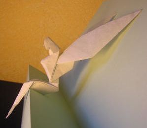 Une fée de papier