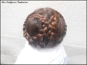 Coiffure tressée !