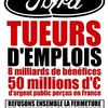 Ford Blanquefort ; après la journée d'action, manifestation à Bordeaux samedi 22 septembre