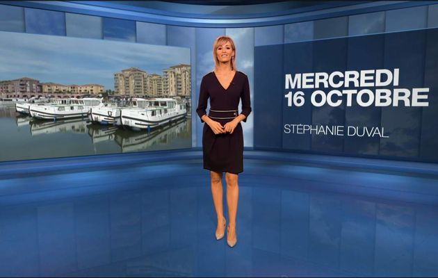 Stéphanie Duval Météo M6 le 16.10.2019