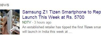 WhatsApp pourrait être pré-installée sur le Samsung Z1 qui tourne sur Tizen