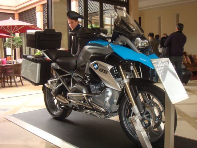 photos de présentation de la R1200GS LC à Marrakech, by Bmw moto Challenge One (Agen)