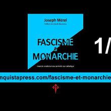 Joseph Mérel - Fascisme et Monarchie