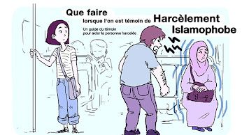 Comment réagir en cas de harcèlement islamophobe ? Un surprenant guide en bande dessinée !