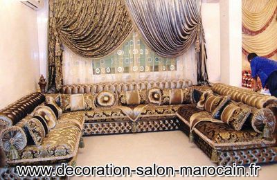 Différents styles du salon marocain