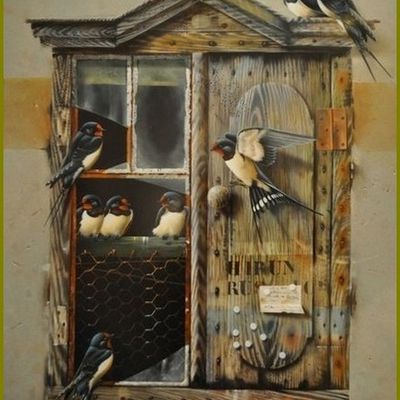 Oiseaux en peinture - Jan Weenink