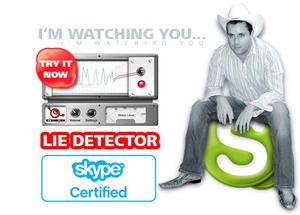 Detecteur de mensonges pour Skype