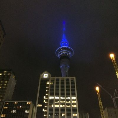 Ankunft in Auckland