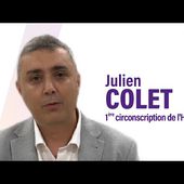 Julien Colet - Candidat de la 1e circonscription de l'Hérault