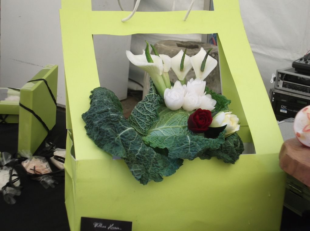  Des légumes sculptés pour le plaisir des yeux
