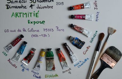 ARTMITIE EXPOSE SES ARTISTES