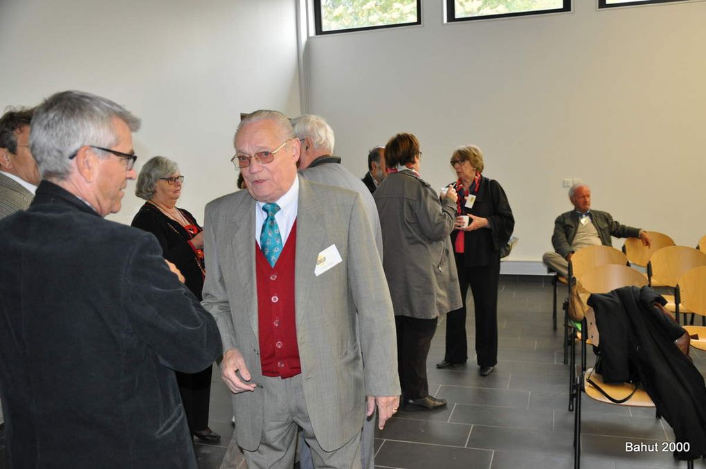 L'assemblée, le repas et la visite de l'Abbaye St Nicolas.