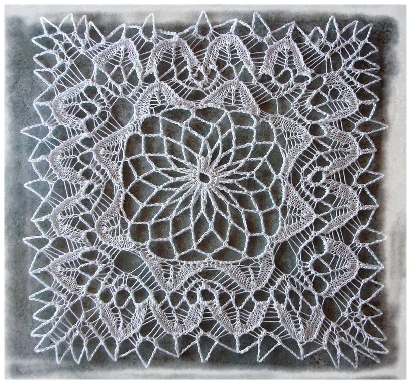 Tricot d'art
Lace knitting
Kunststricken