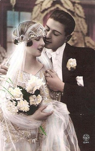 1920's wedding photo