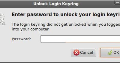 Fixing ubuntu(10.04) Password Keyring