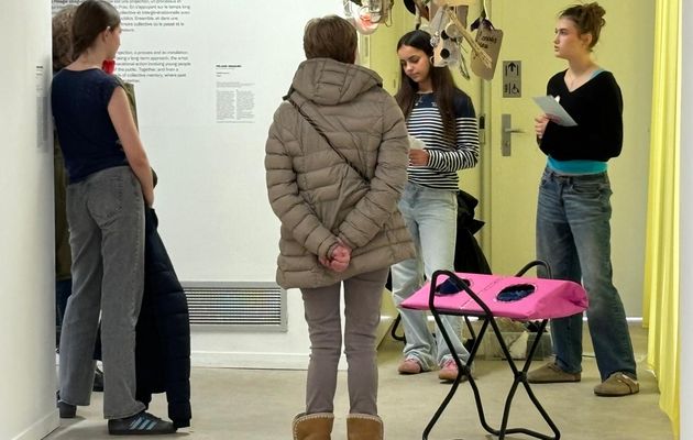 Notre IES guide au musée d art contemporain FRAAC