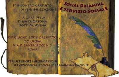 Servizio Sociale e Social Dreaming