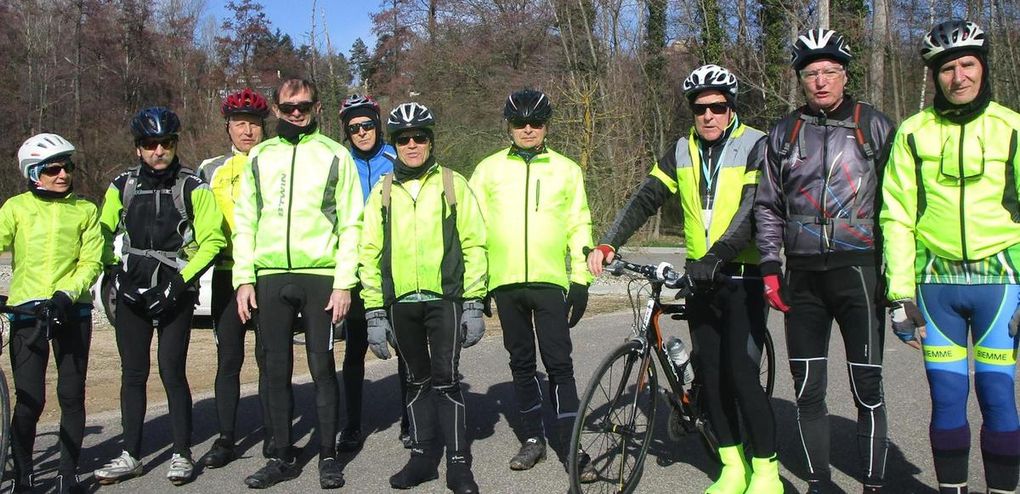 Chaponnay (69)  Randonneurs et P2  Mardi 13 février 2018